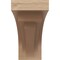 Ekena Millwork 6"W x 18"D x 12"H Classic Rockford Rough Cedar Woodgrain TimberThane Corbel, Primed Tan CORUR06X18X12ROCRCPR - alternate 5